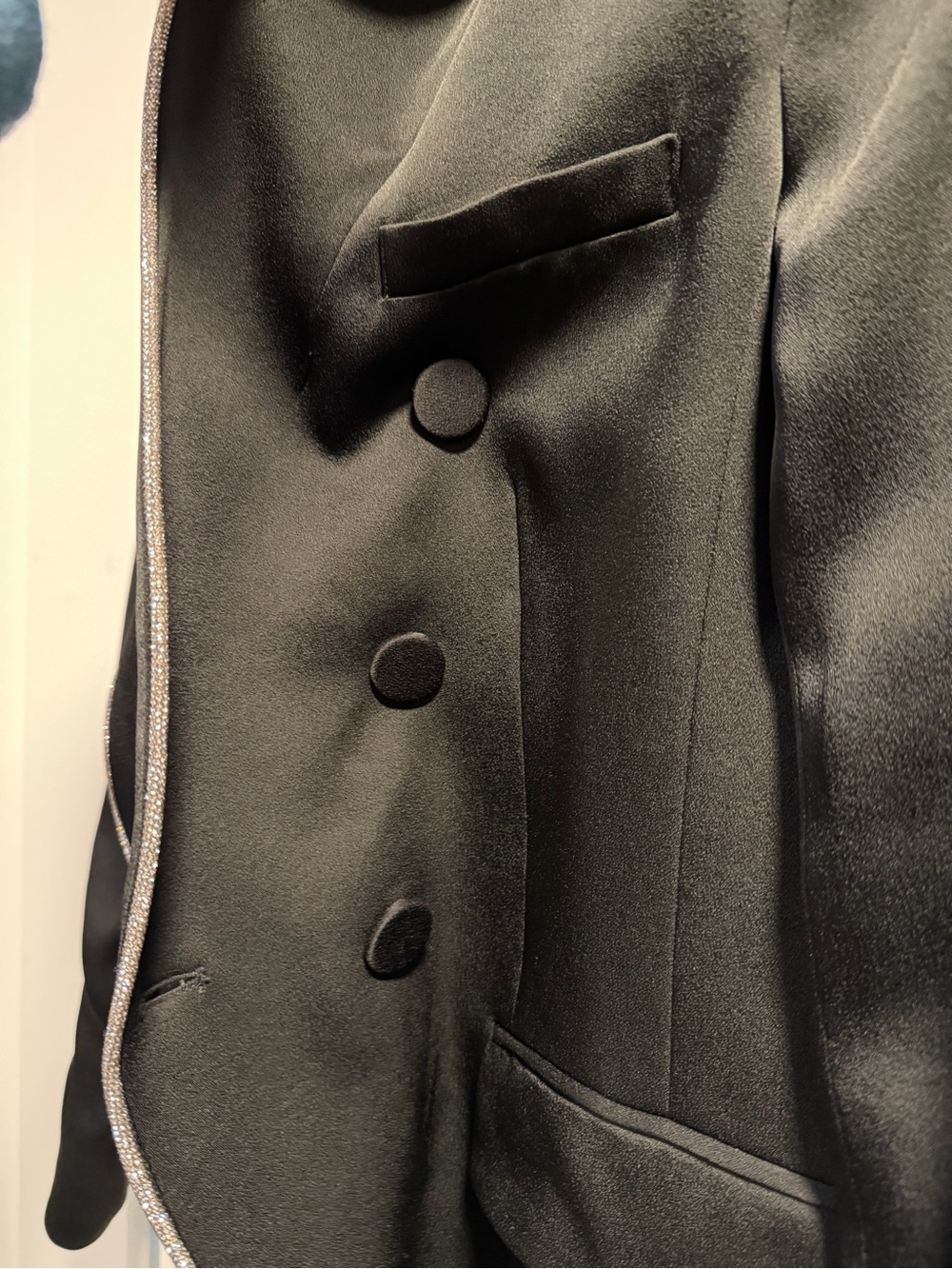 NWOT - Veronica Beard Jagger Dickey Blazer with Crystal Trim - Picture 11 of 14